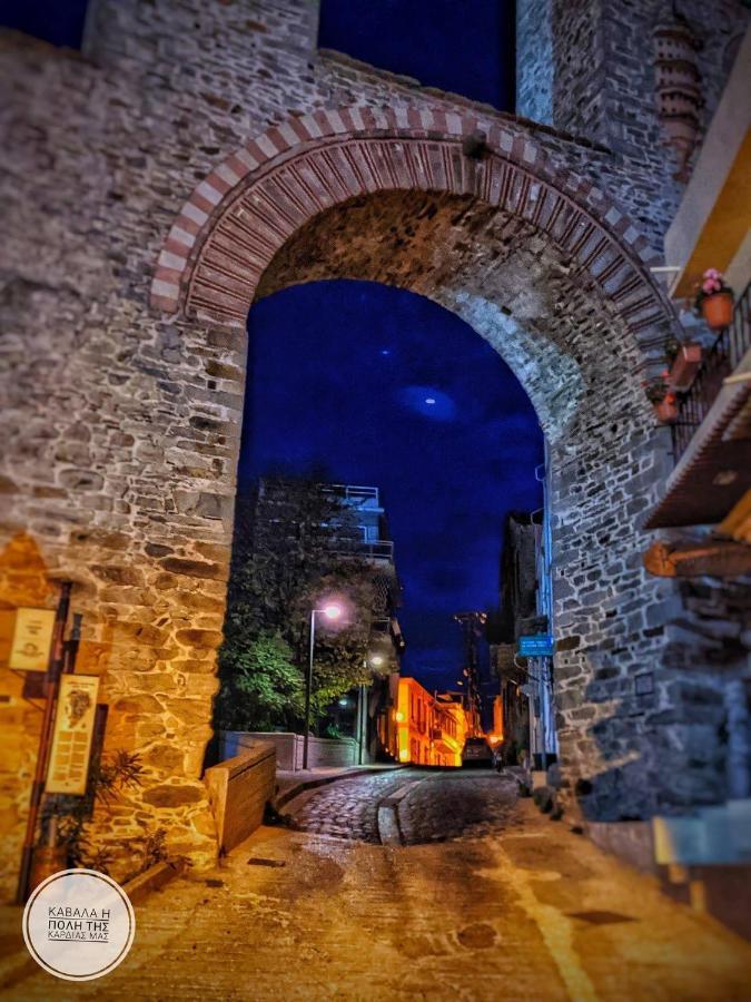 Under The Aqueduct Boutique House Lejlighed Kavala Eksteriør billede